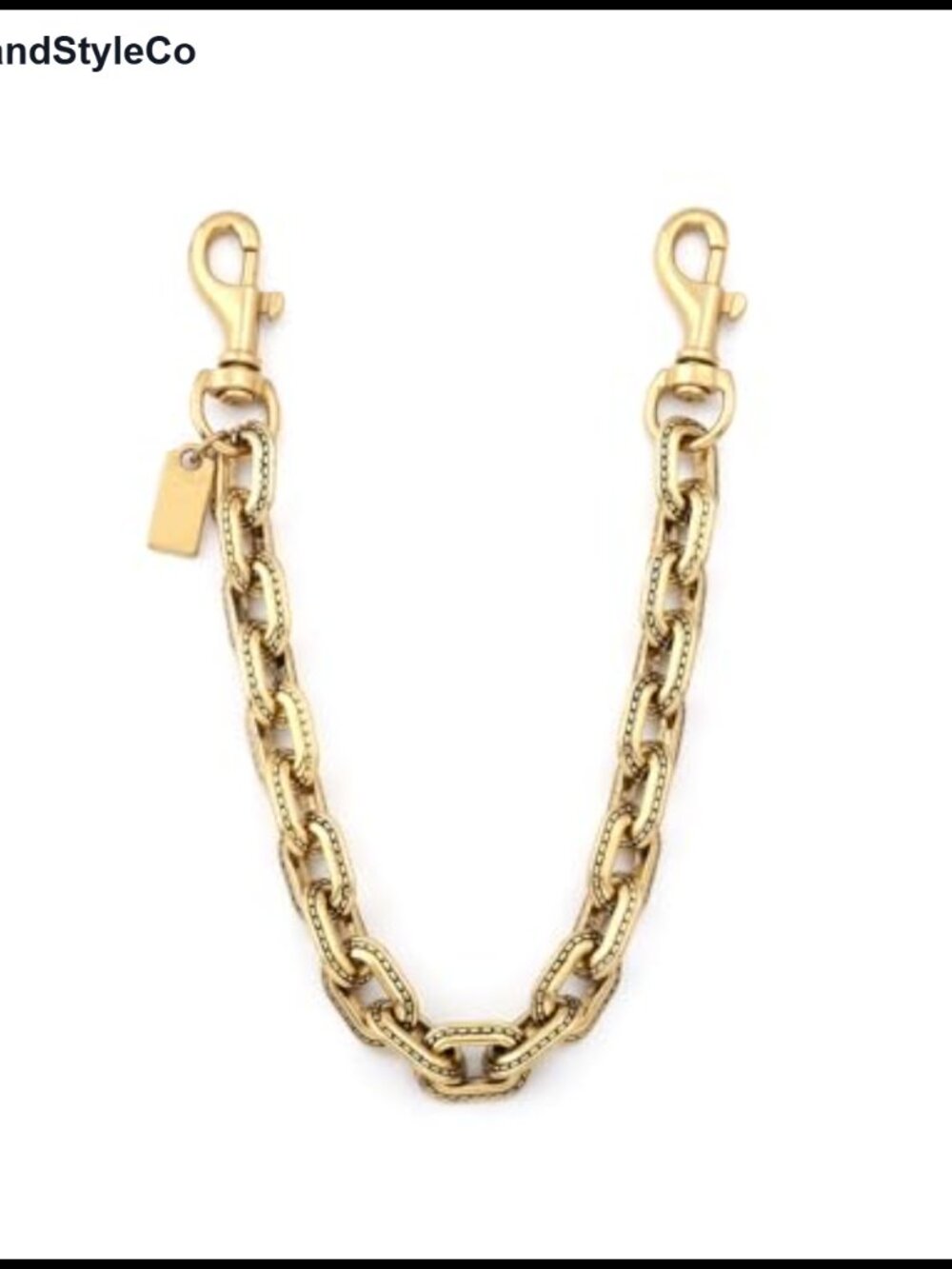 Chunky Gold Bag Chain Extender Strap Purse Charm Handbag Accessory
